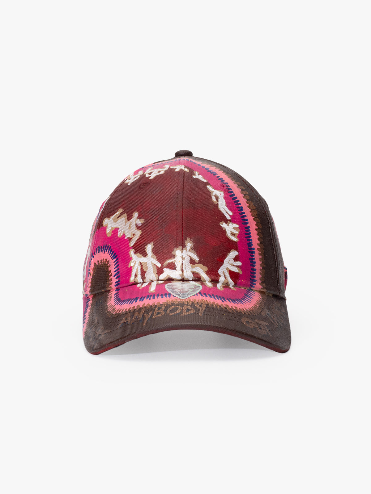 Baseball Cap - Art Collection - Upcycling - Burgundy