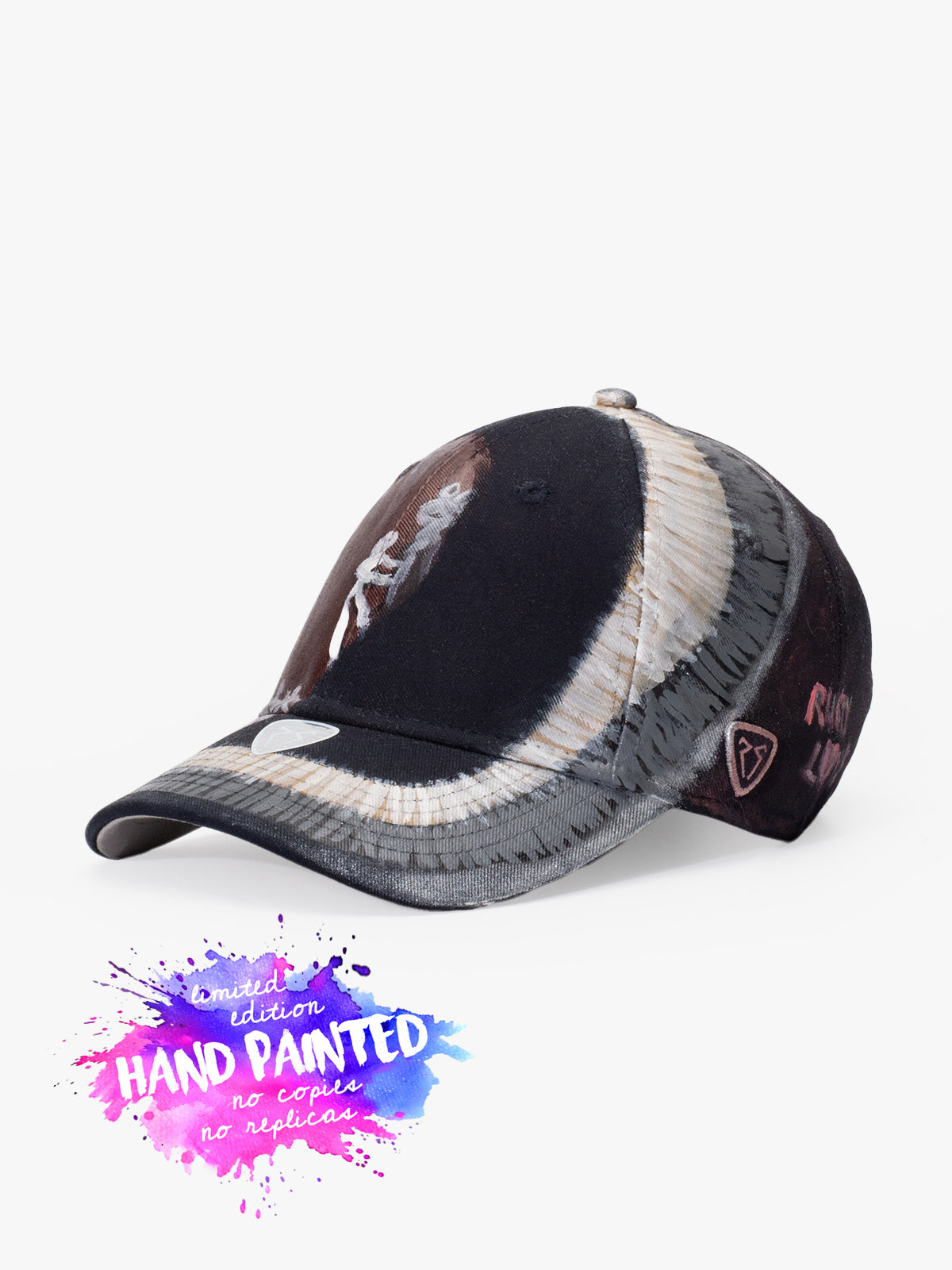 Baseball Cap - Art Collection - Upcycling - Anthracite