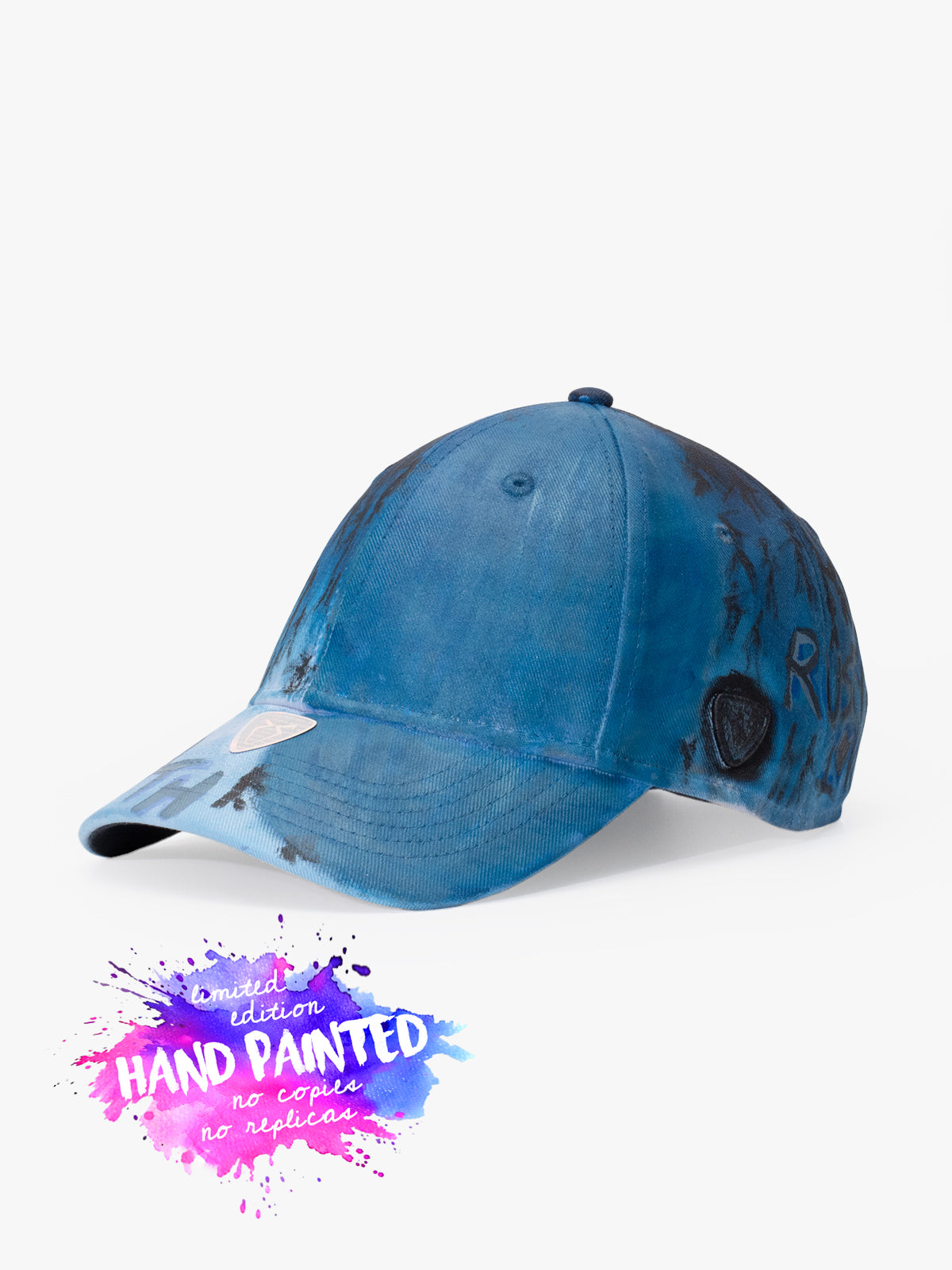 Baseball Cap - Art Collection - Upcycling - Navy Blue