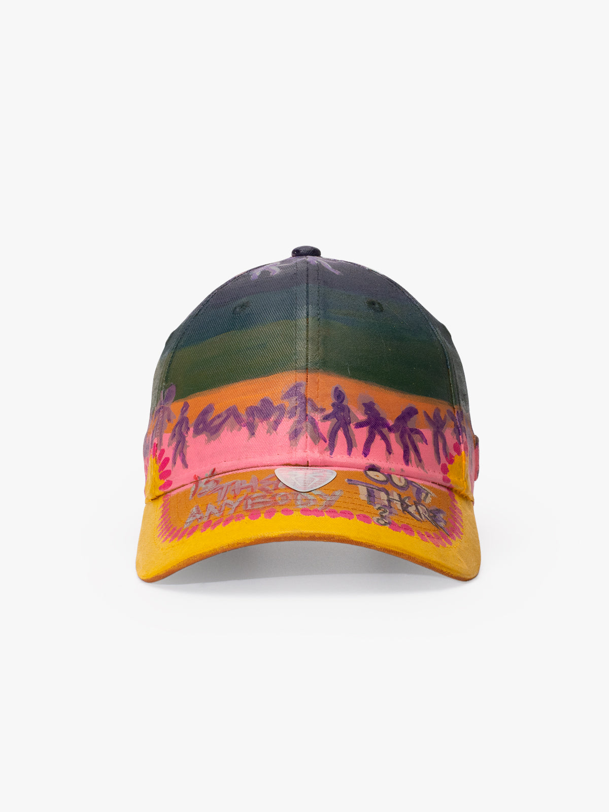 Baseball Cap - Art Collection - Upcycling - Yellow