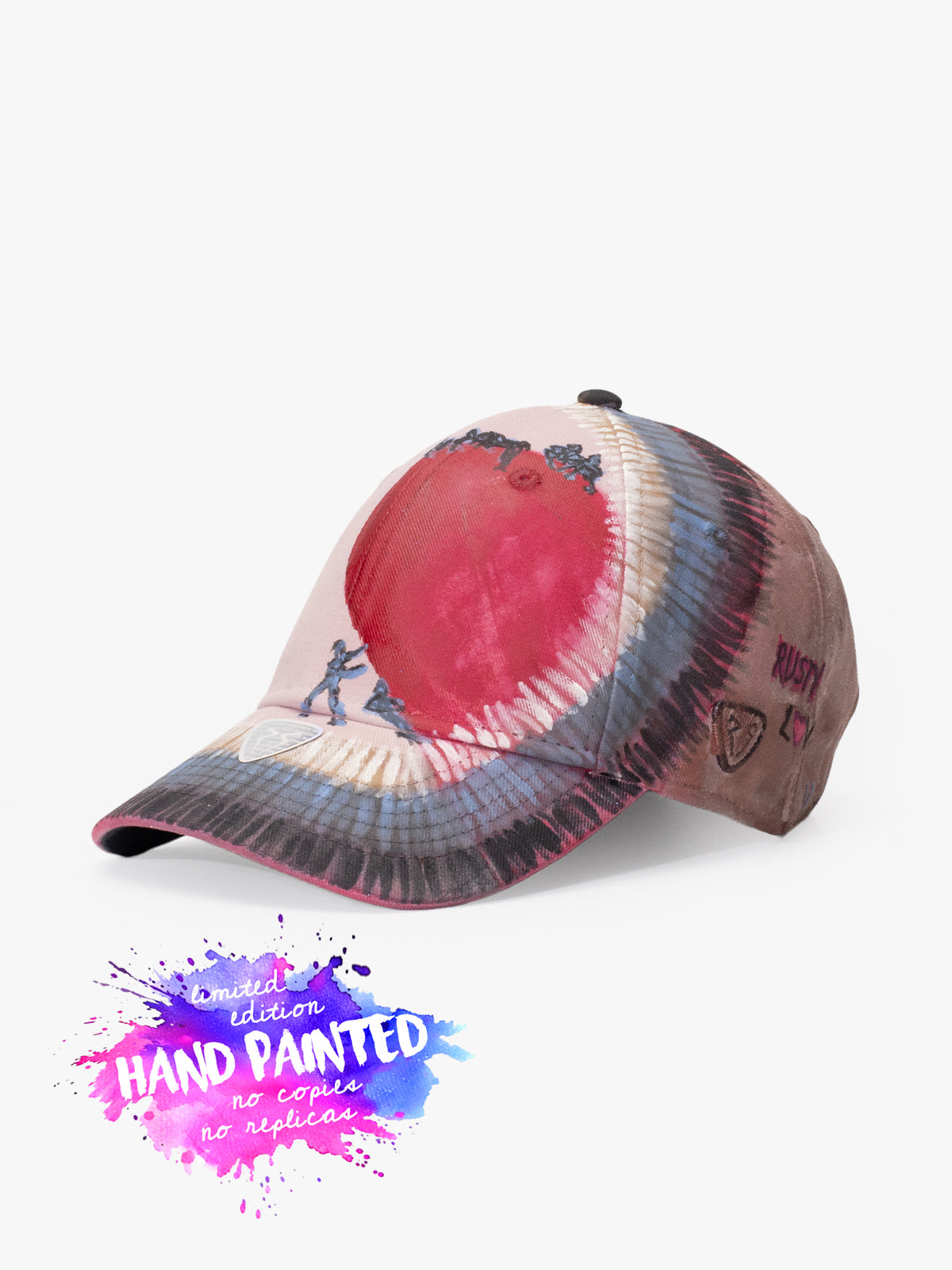 Baseball Cap - Art Collection - Upcycling - Beige