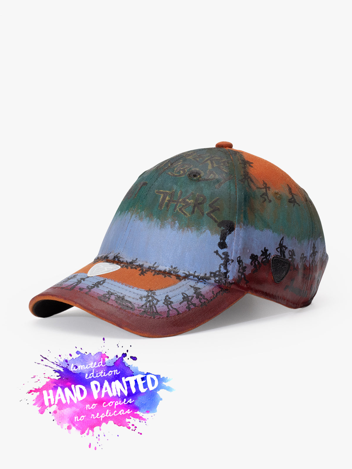 Baseball Cap - Art Collection - Upcycling - Tan