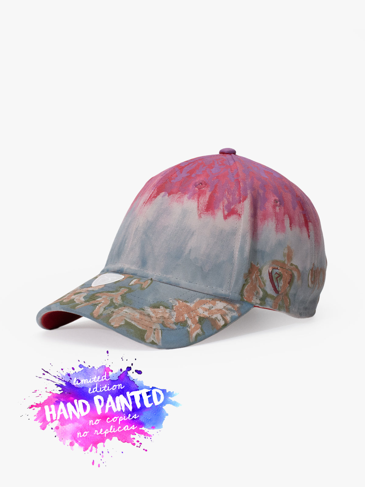 Baseball Cap - Art Collection - Upcycling - Blue