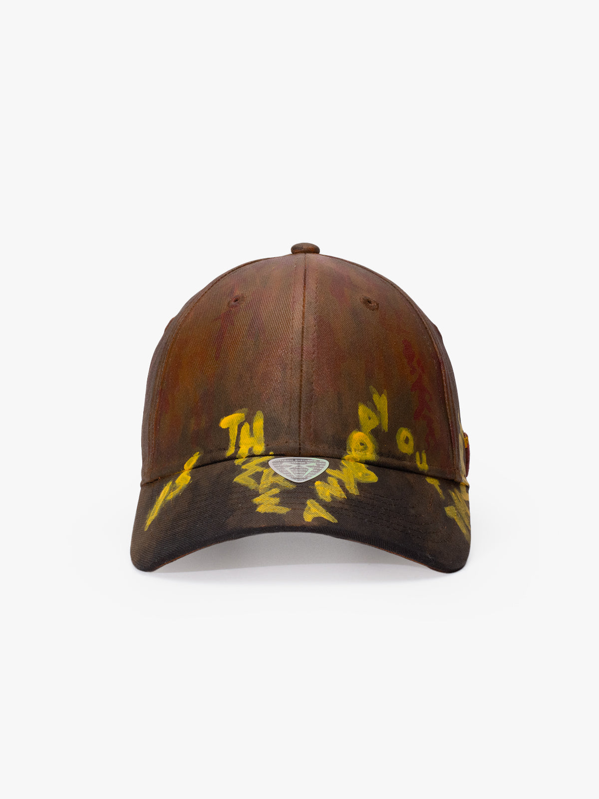 Baseball Cap - Art Collection - Upcycling - Brown