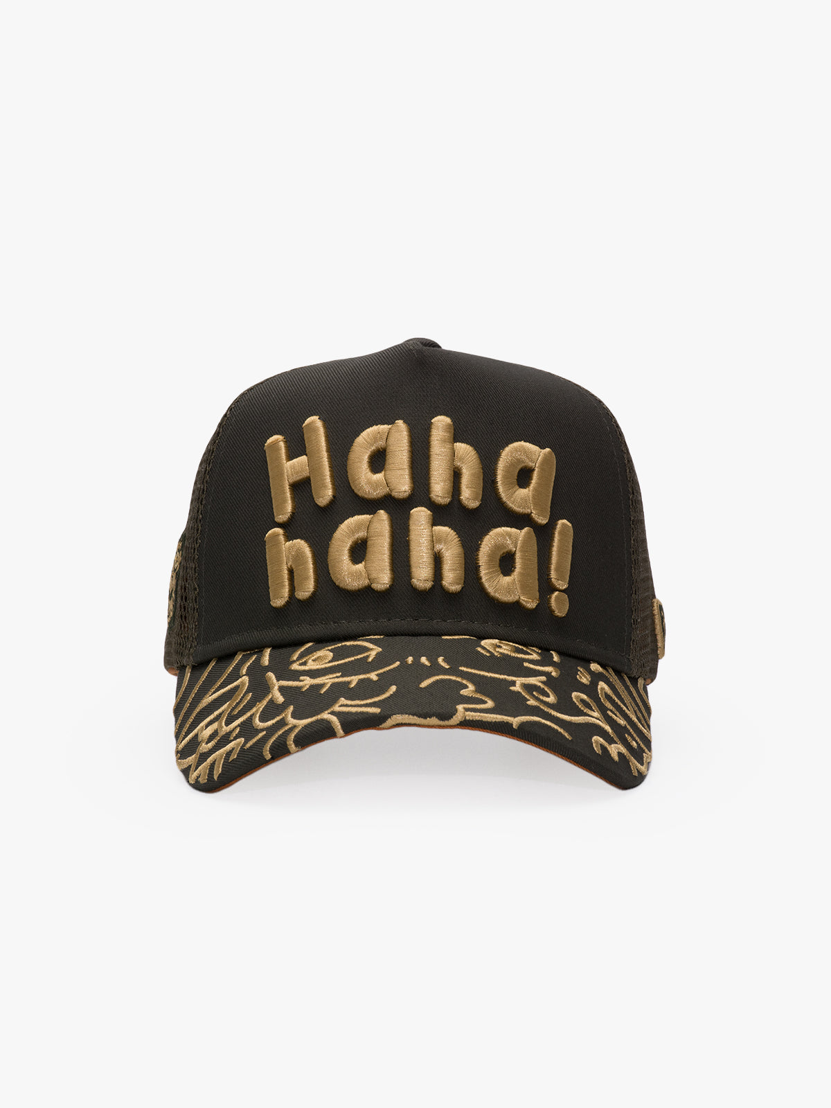 Trucker Hat - Art Collection - Doodle - Khaki