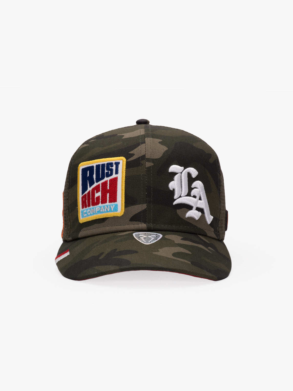 Baseball Cap - Curved Visor - Urban Collection - LA Camouflage - Khaki
