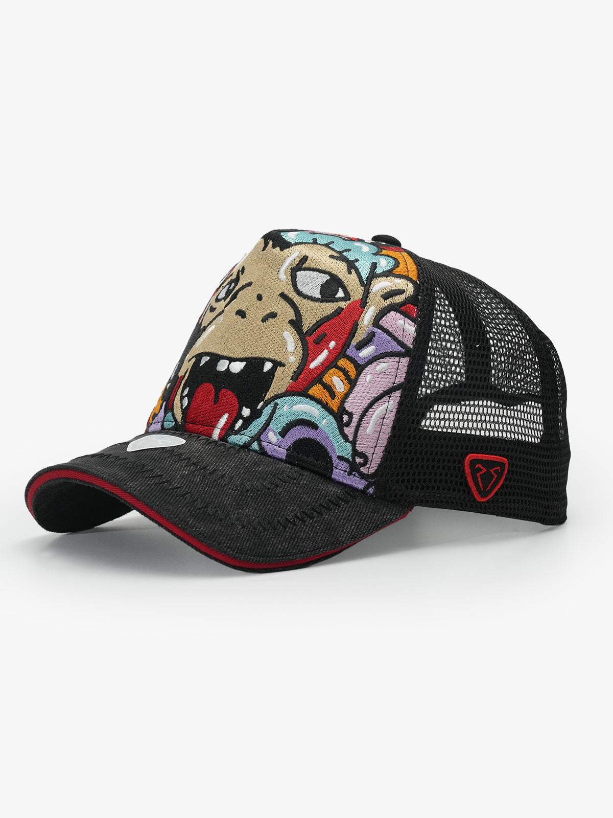 Trucker Şapka - Doodle - Siyah