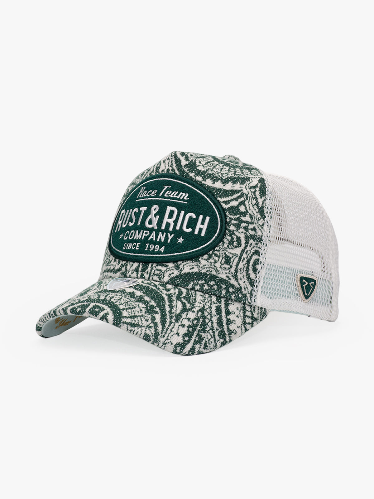 Trucker Şapka - Vintage Race - Yeşil