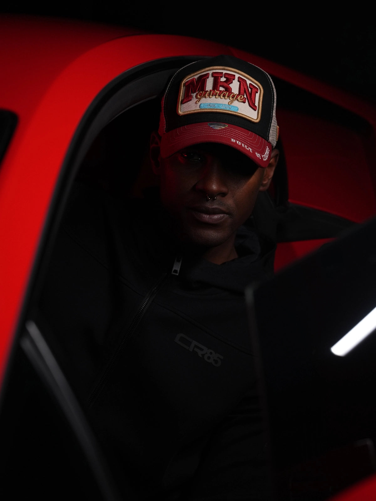 Trucker Hat - Professional Collection - MKN Garage - Black