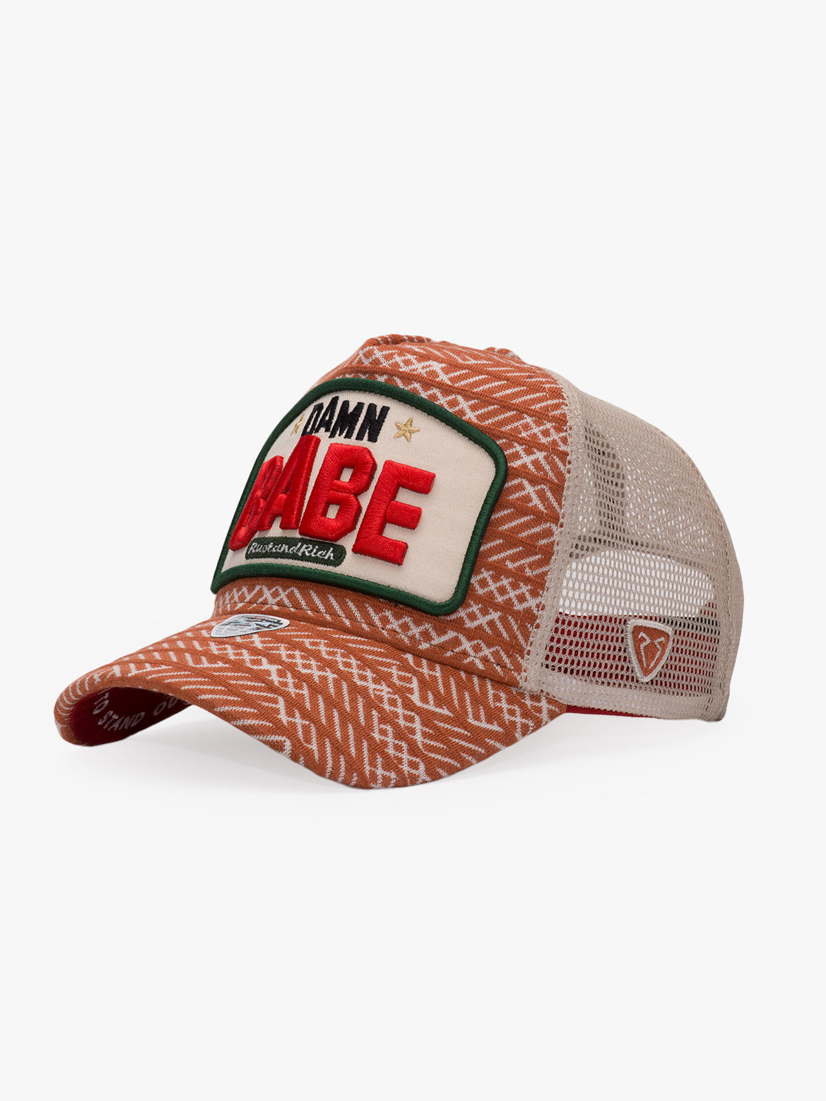 Trucker Hat - Professional Collection - Damn Babe - Brick
