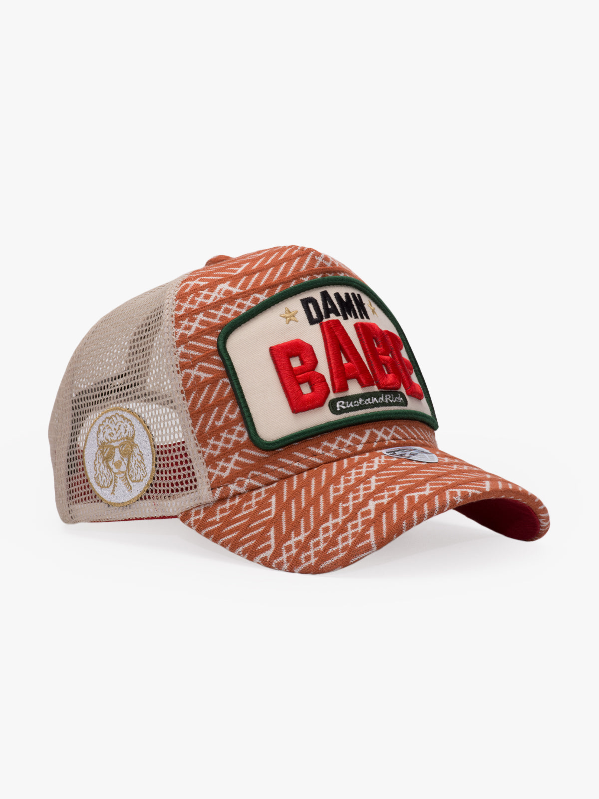 Trucker Hat - Professional Collection - Damn Babe - Brick