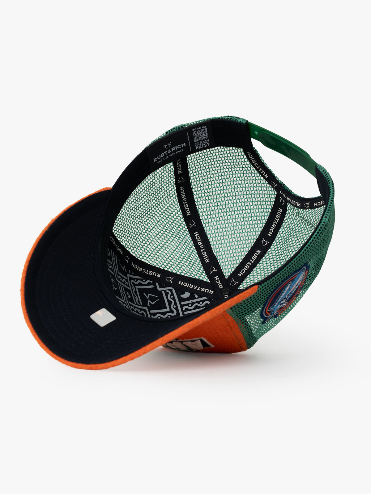 Trucker Hat - Curved Visor - Urban Collection - Apollo - Turuncu