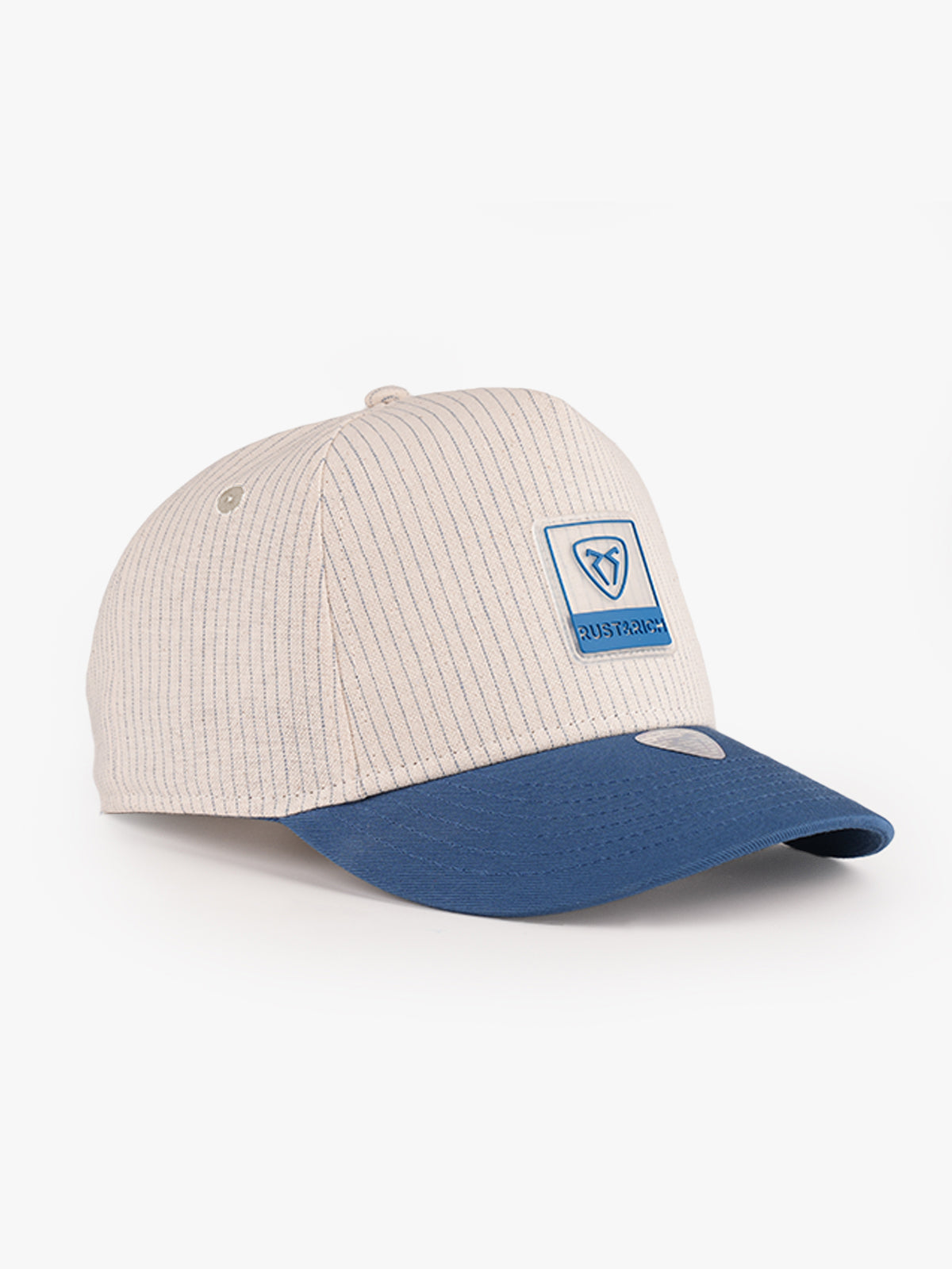Trucker Hat - Curved Visor - Urban Collection - Contrast - Beige/Blue