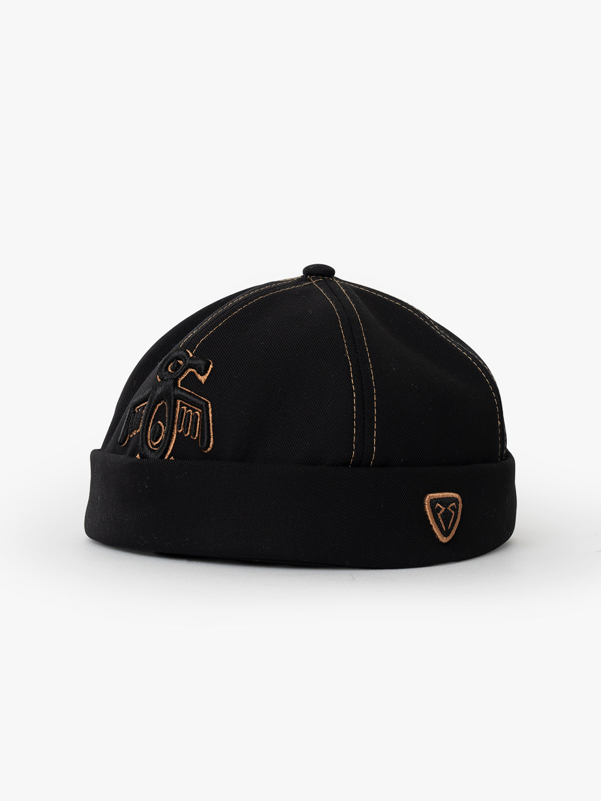 Docker Hat - Symbols Collection - Red Indian - Siyah/Altın
