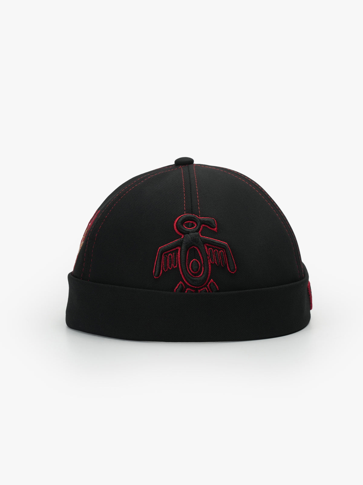 Docker Hat - Symbols Collection - Red Indian - Siyah/Kırmızı