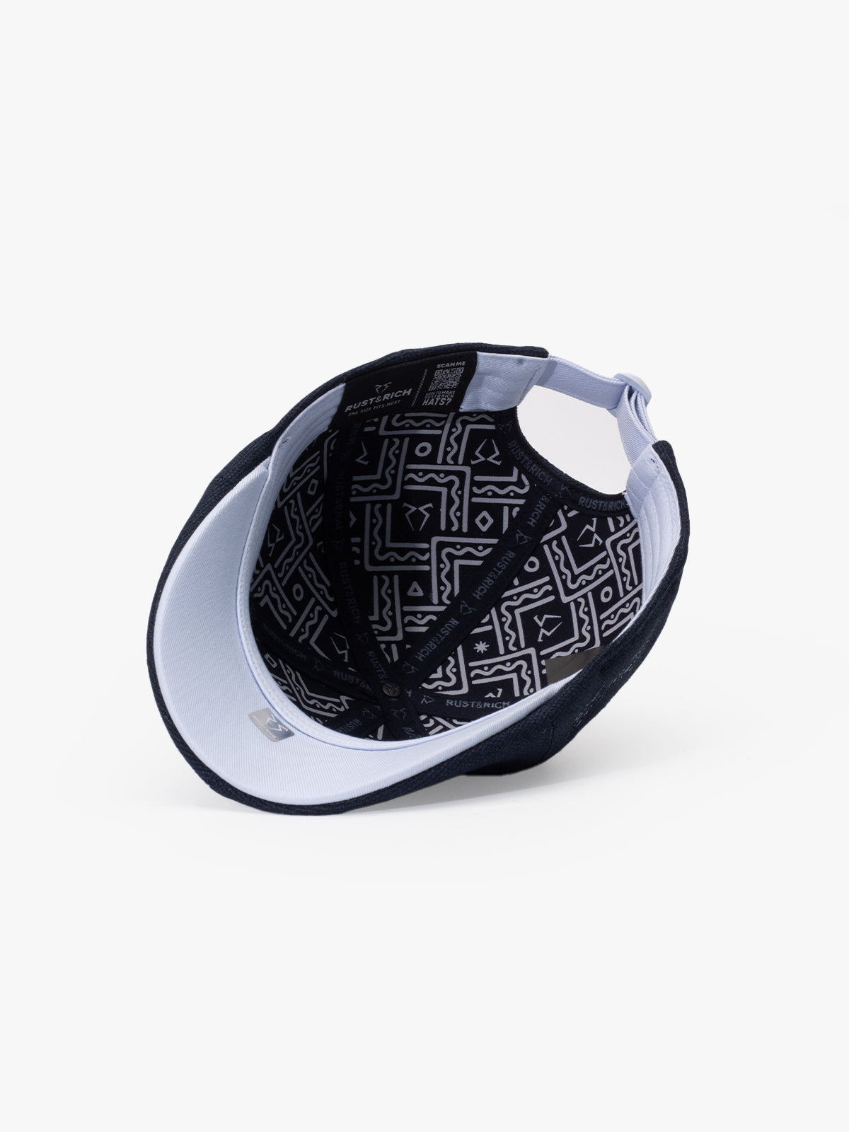 Casket Hat - Timeless Collection - Linen - Lacivert