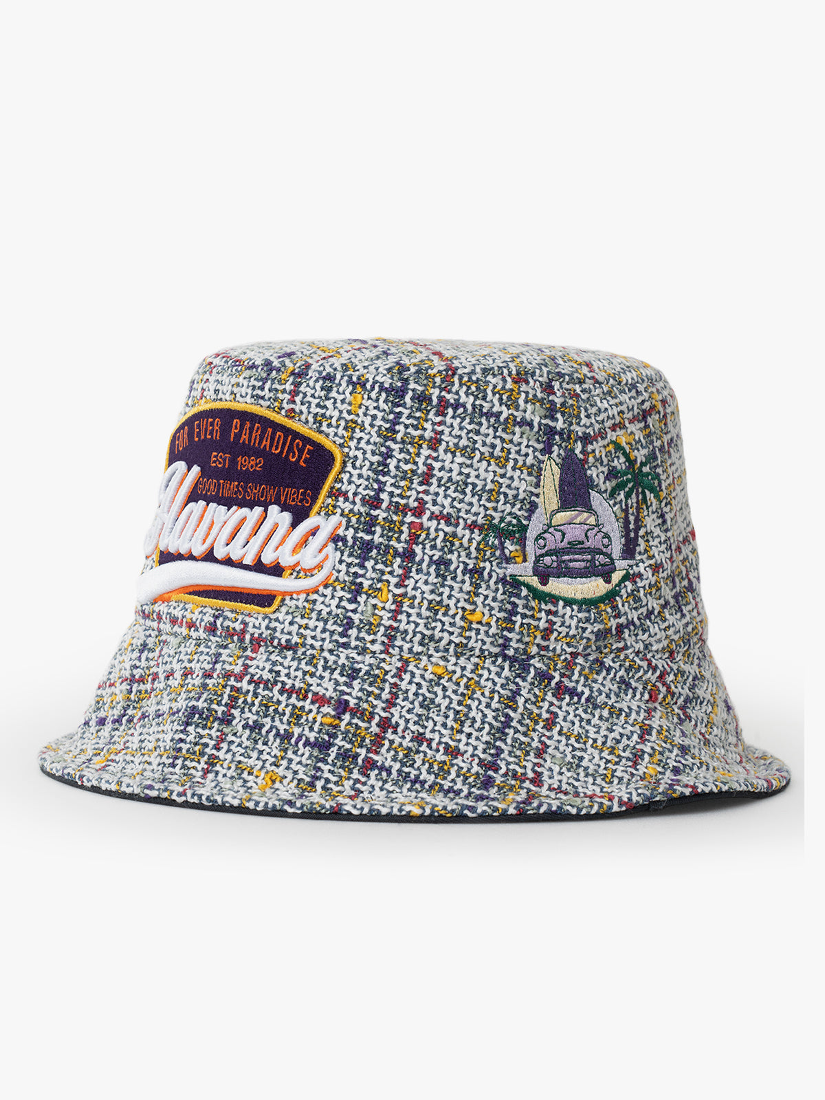 Bucket Şapka - Havana - Beyaz