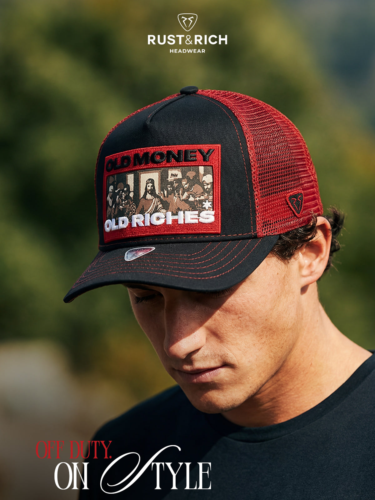 Trucker Hat - Old Money - Black