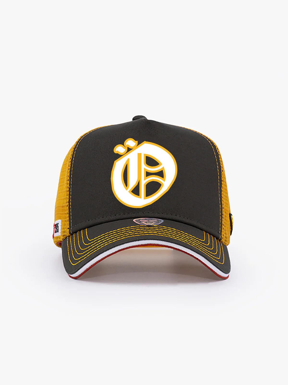 Trucker Hat - Name Collection - Custom Made - Haki/Sarı