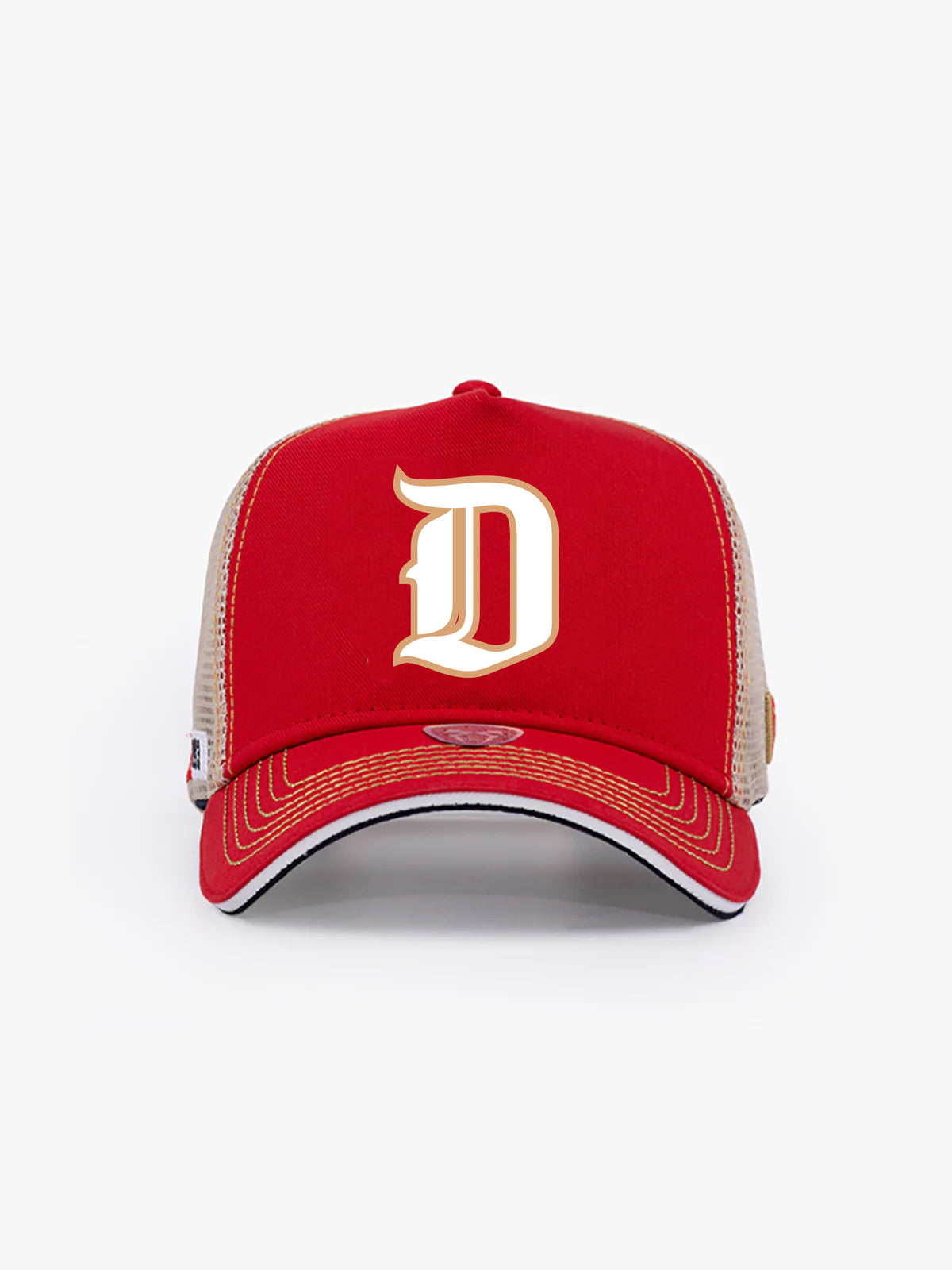 Trucker Hat - Name Collection - Custom Made - Kırmızı/Bej