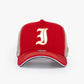 Trucker Hat - Name Collection - Custom Made - Kırmızı/Bej