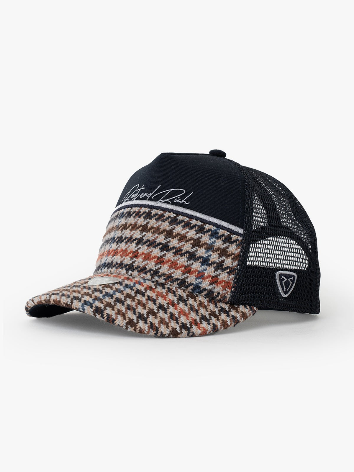 Trucker Hat - Curved Visor - Royalty - Navy Blue