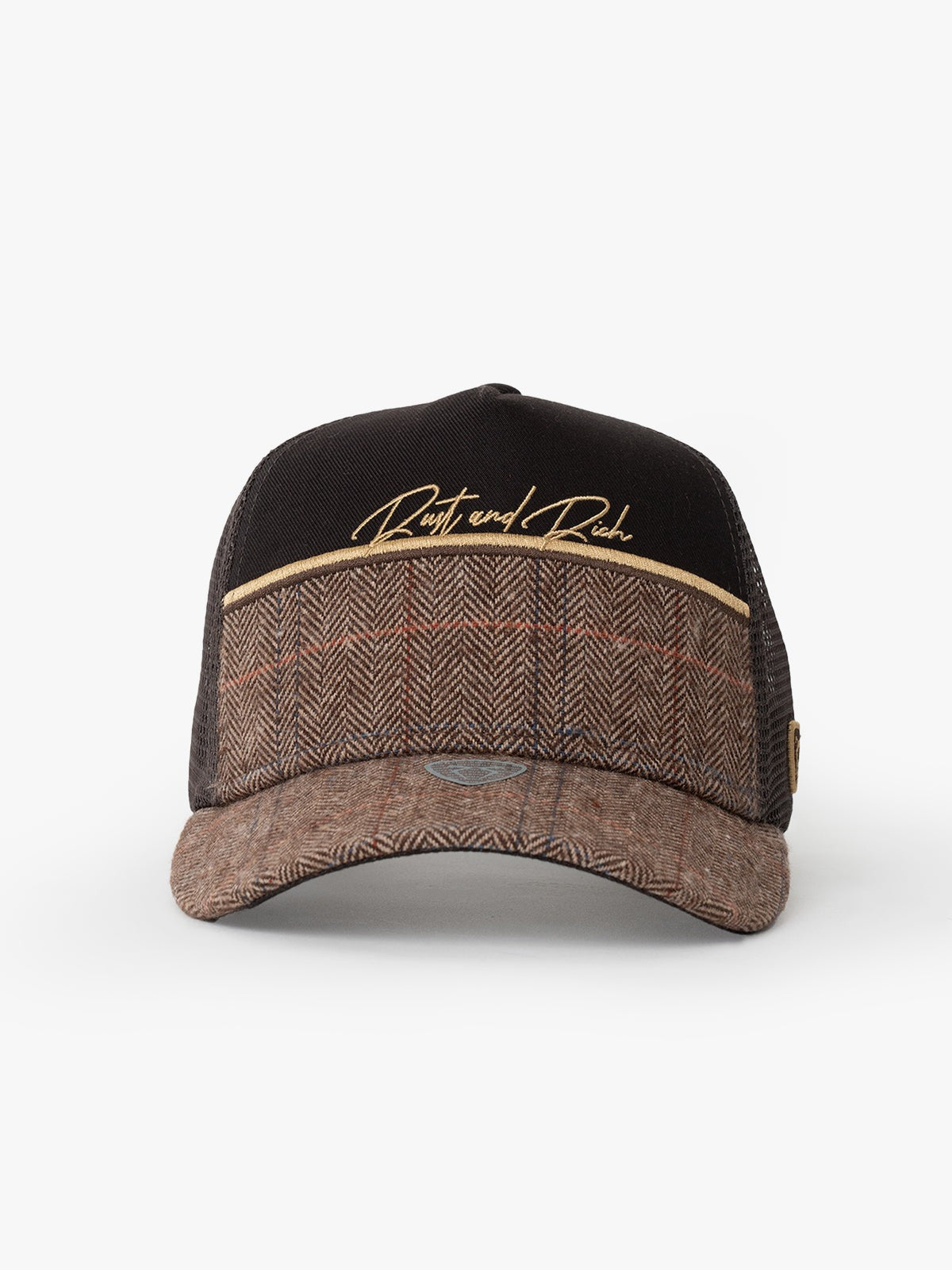 Trucker Hat - Curved Visor - Premium Collection - Royalty - Kahverengi