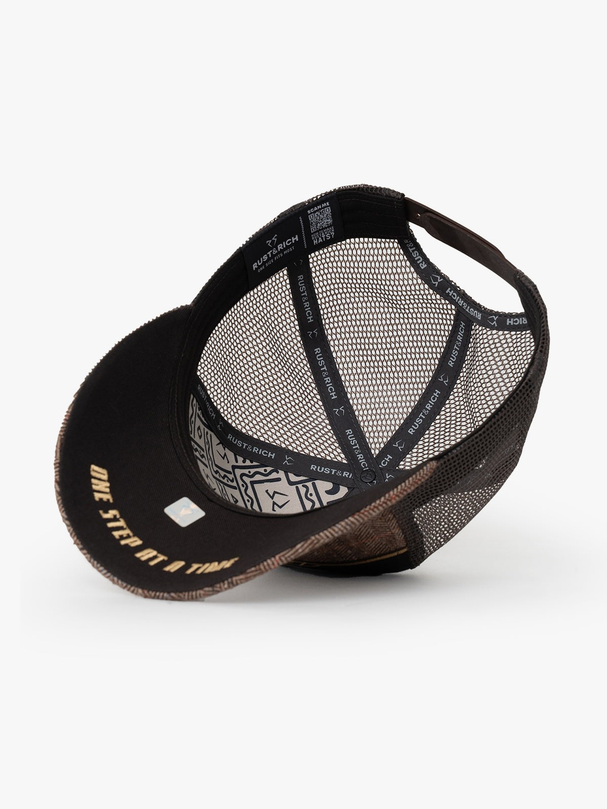 Trucker Hat - Curved Visor - Premium Collection - Royalty - Kahverengi