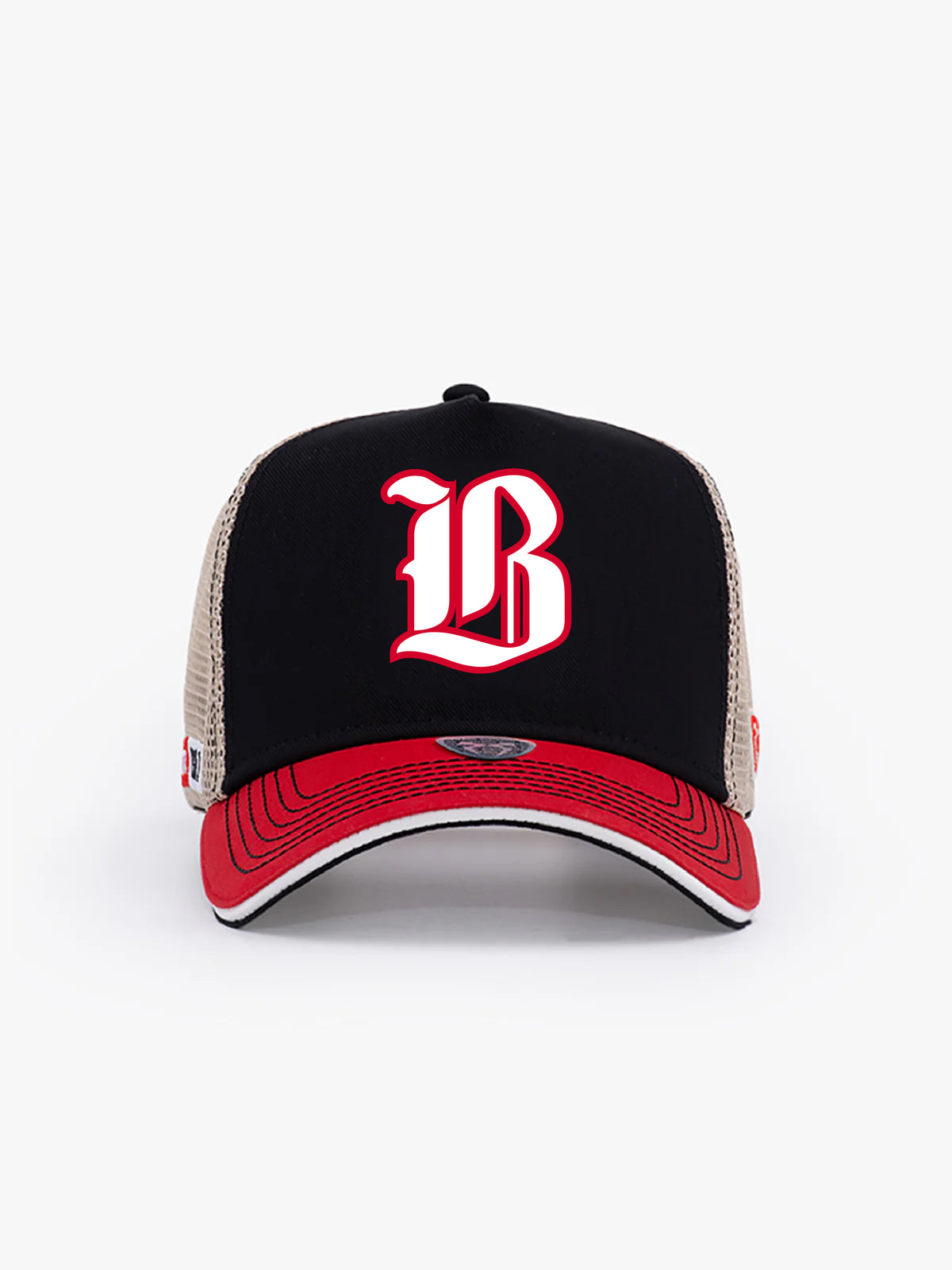 Trucker Hat - Name Collection - Custom Made - Siyah/Bej