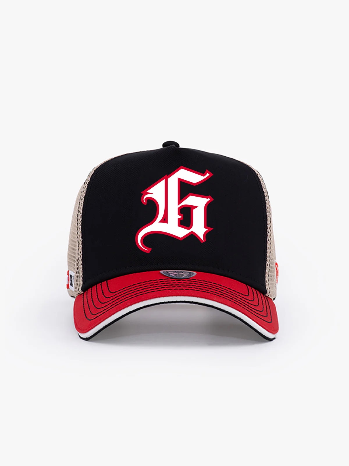 Trucker Hat - Name Collection - Custom Made - Siyah/Bej