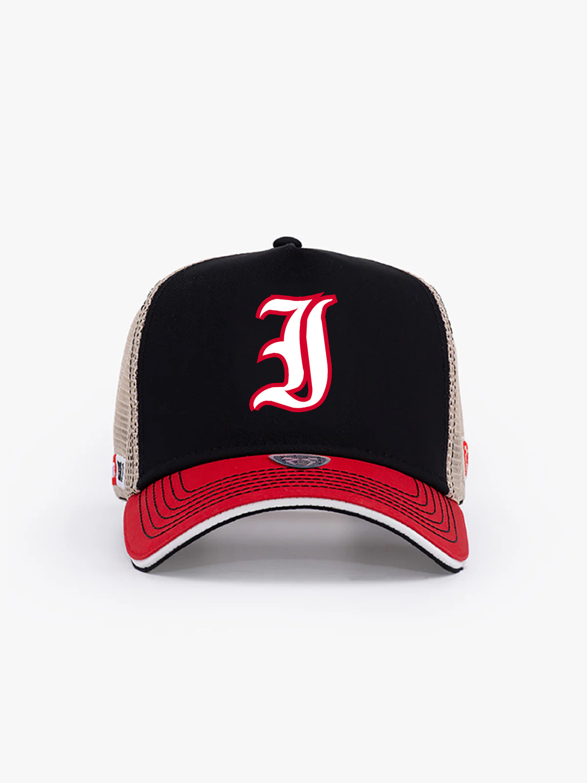 Trucker Hat - Name Collection - Custom Made - Siyah/Bej