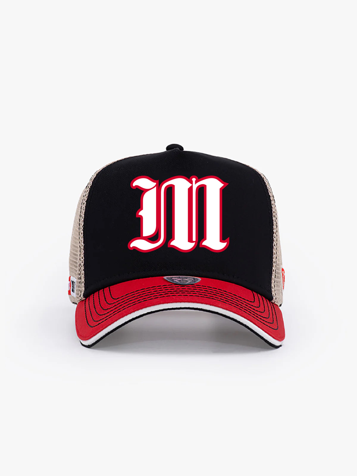 Trucker Hat - Name Collection - Custom Made - Siyah/Bej