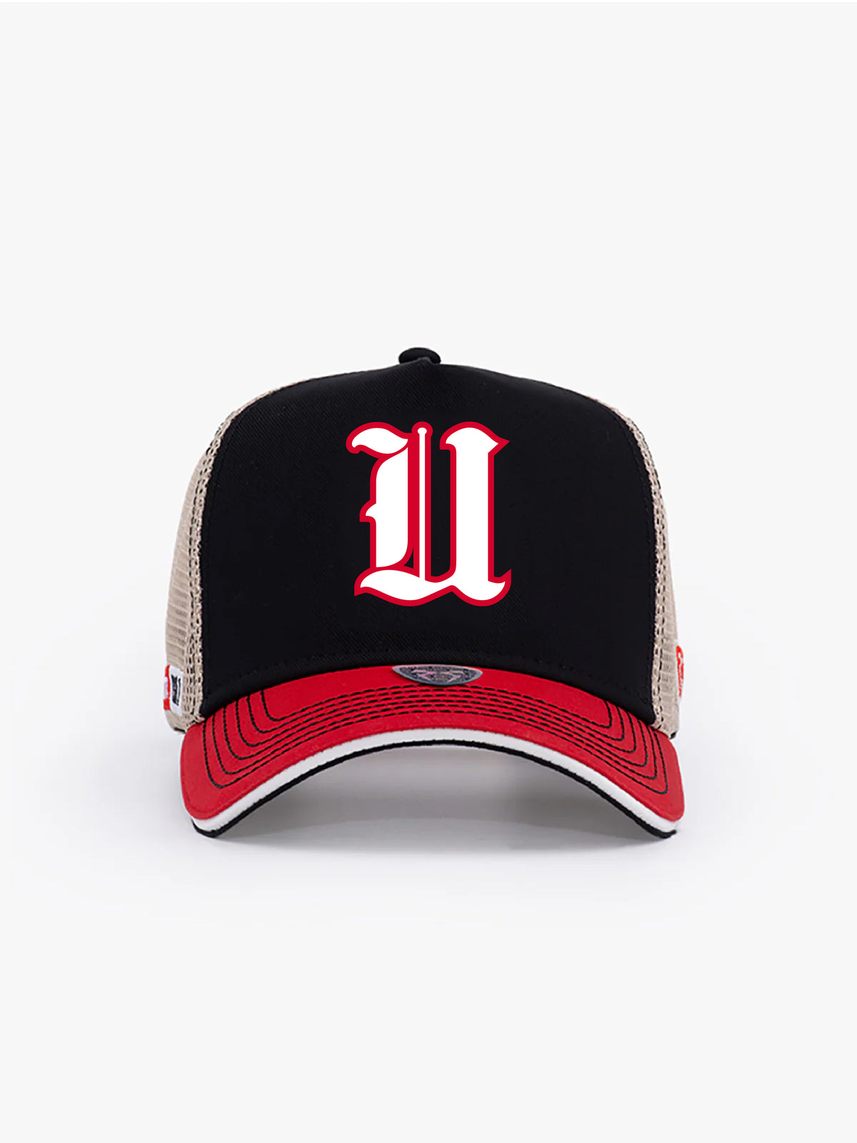 Trucker Hat - Name Collection - Custom Made - Siyah/Bej