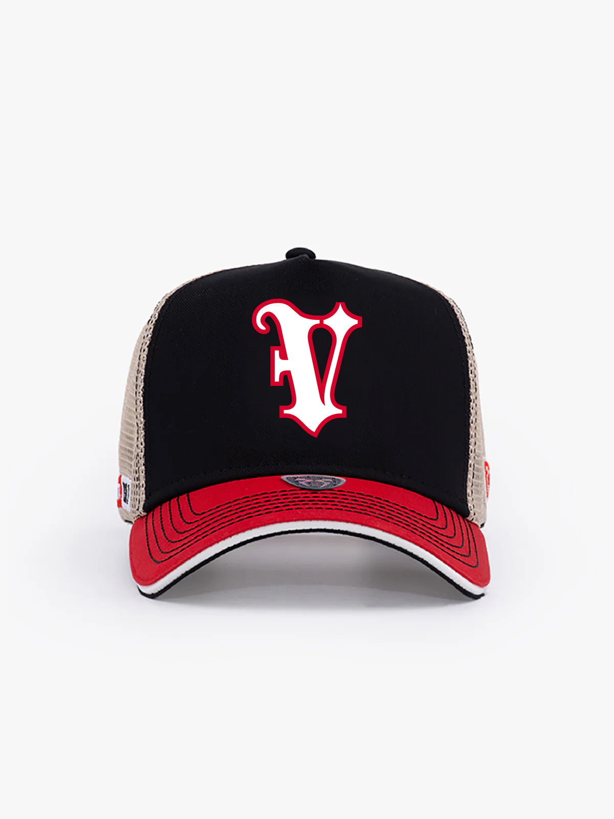 Trucker Hat - Name Collection - Custom Made - Siyah/Bej