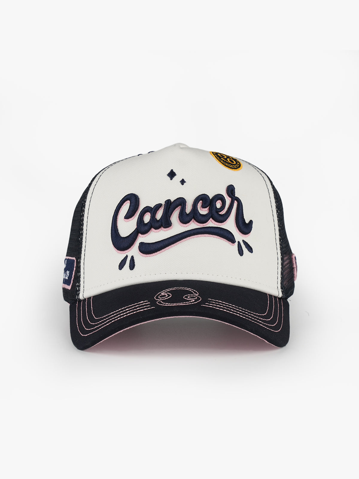 Trucker Hat - Cancer - Navy Blue