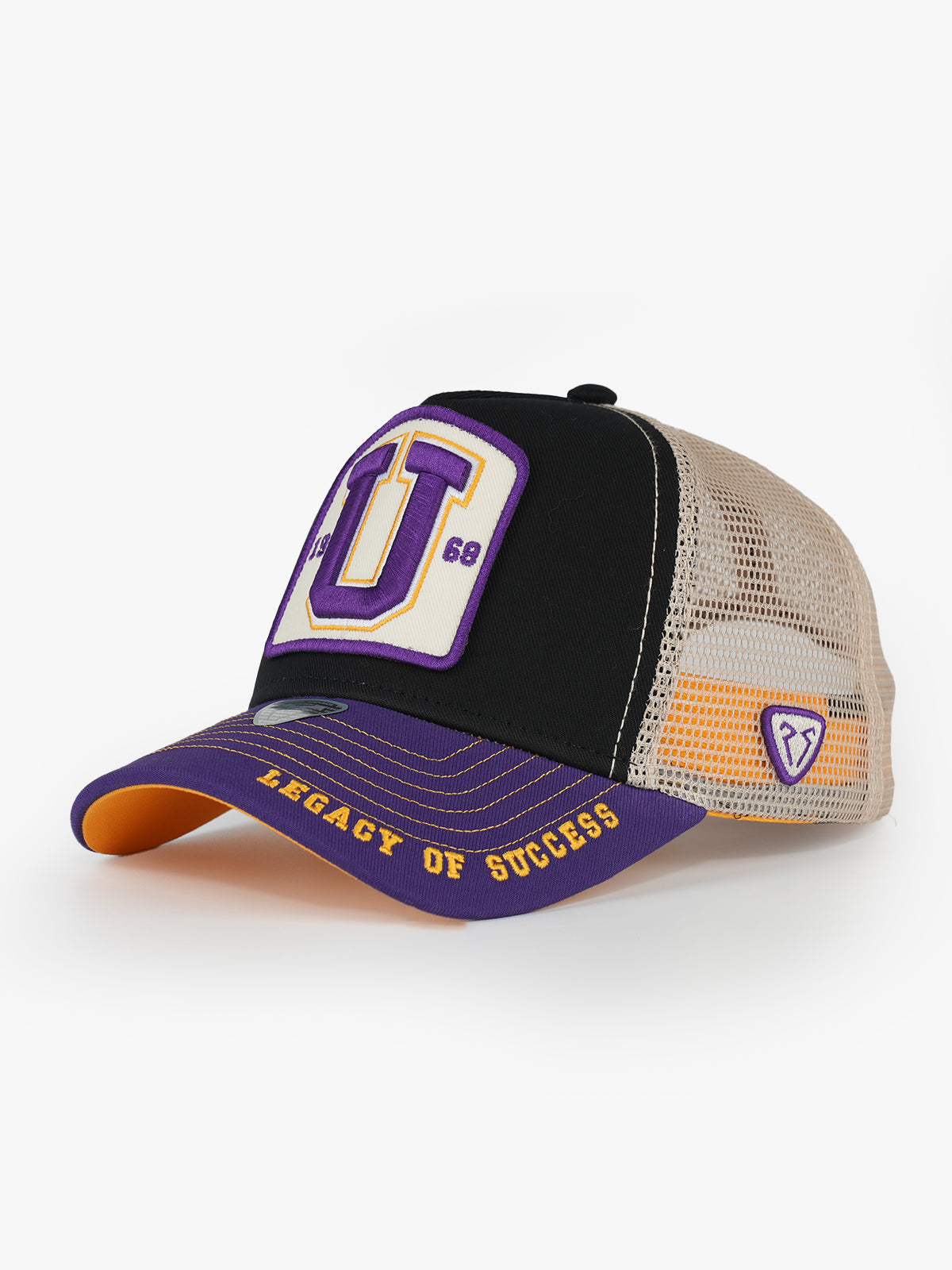 Trucker Hat - U Legacy - Black/Purple