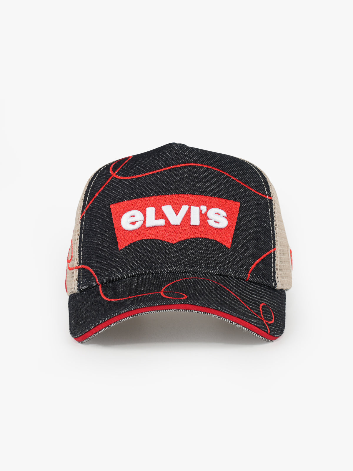 Trucker Şapka - Elvis - Lacivert
