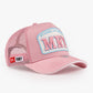 Trucker Şapka - Kişiselleştirme Üç Harf - Pembe