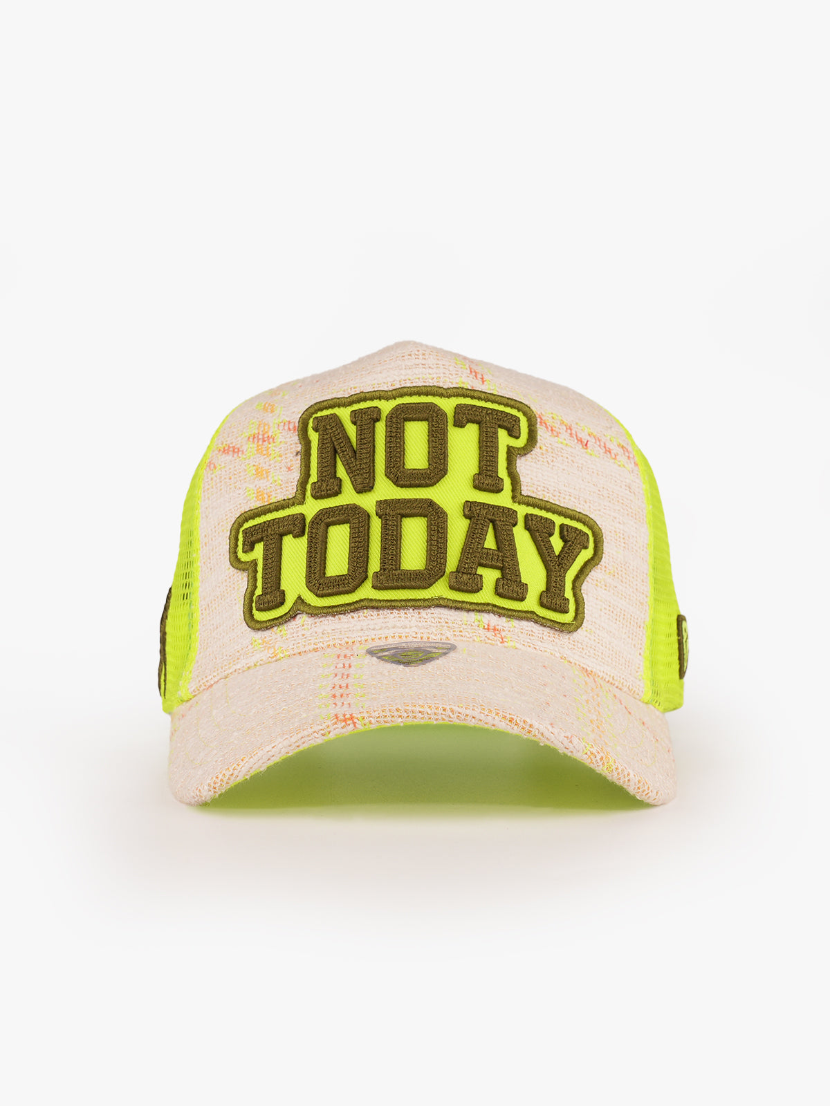 Trucker Hat - Urban Collection - Not Today - Neon Green - 2