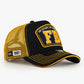 Trucker Hat - Name Collection - Custom Made Two Letters - Lacivert/Sarı
