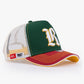 Trucker Hat - Name Collection - Custom Made - Yeşil/Beyaz