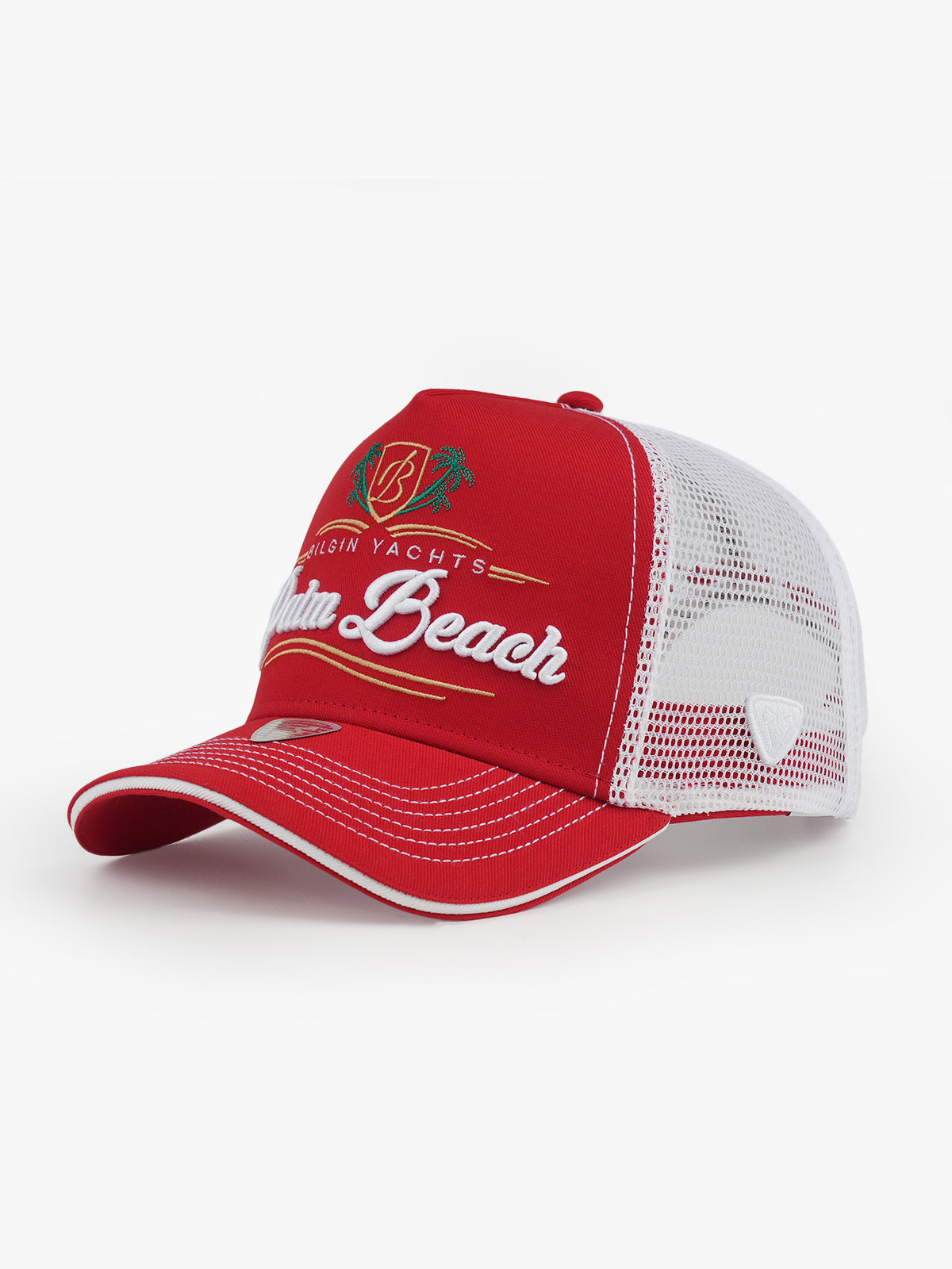 Trucker Hat - Bilgin Yachts Palm Beach - Red