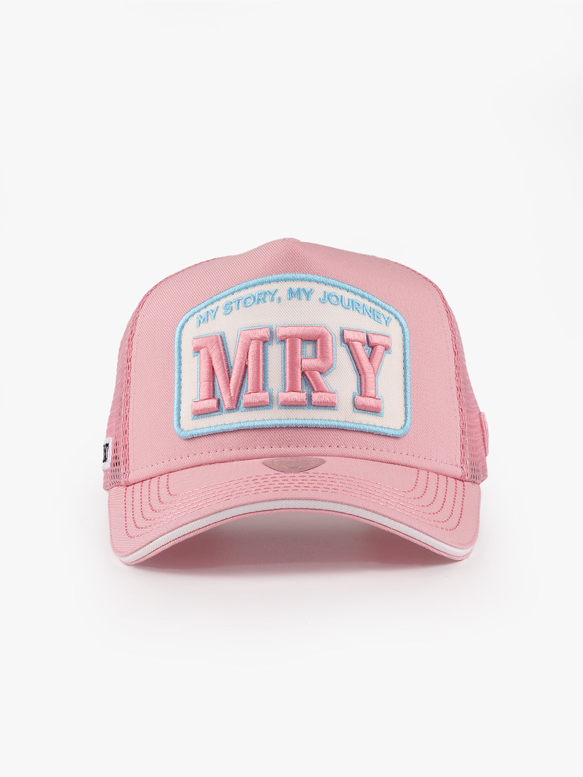 Trucker Şapka - Kişiselleştirme Üç Harf - Pembe