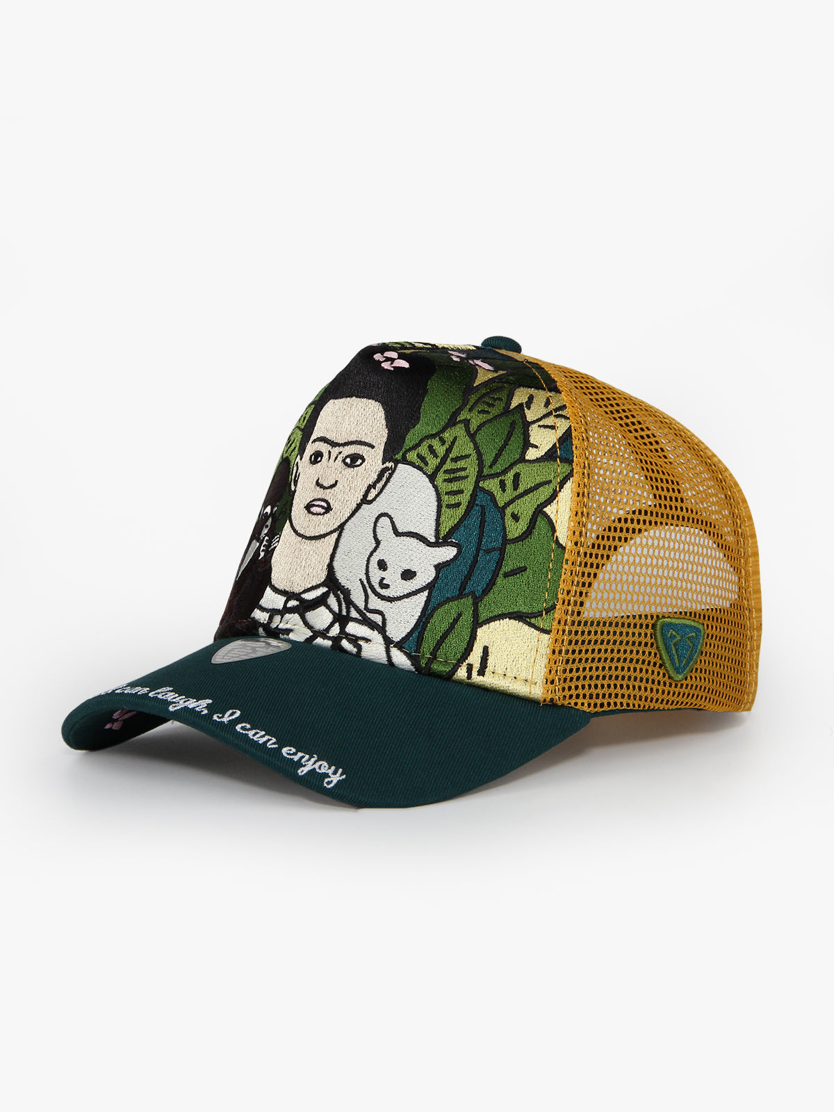 Trucker Şapka - Frida - Yeşil