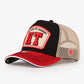 Trucker Hat - Name Collection - Custom Made Two Letters - Siyah/Bej