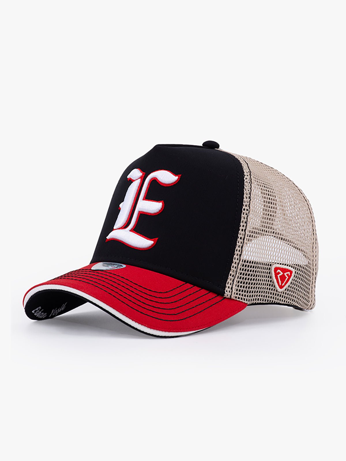 Trucker Hat - Name Collection - Custom Made - Siyah/Bej