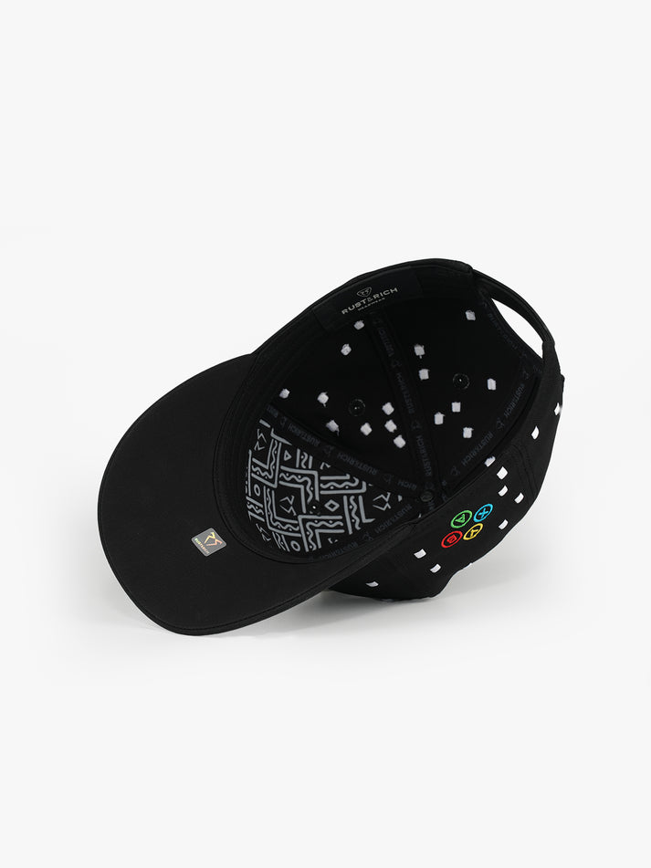 Baseball Cap - Curved Visor - Player - Black – RUST&RICH Headwear ...