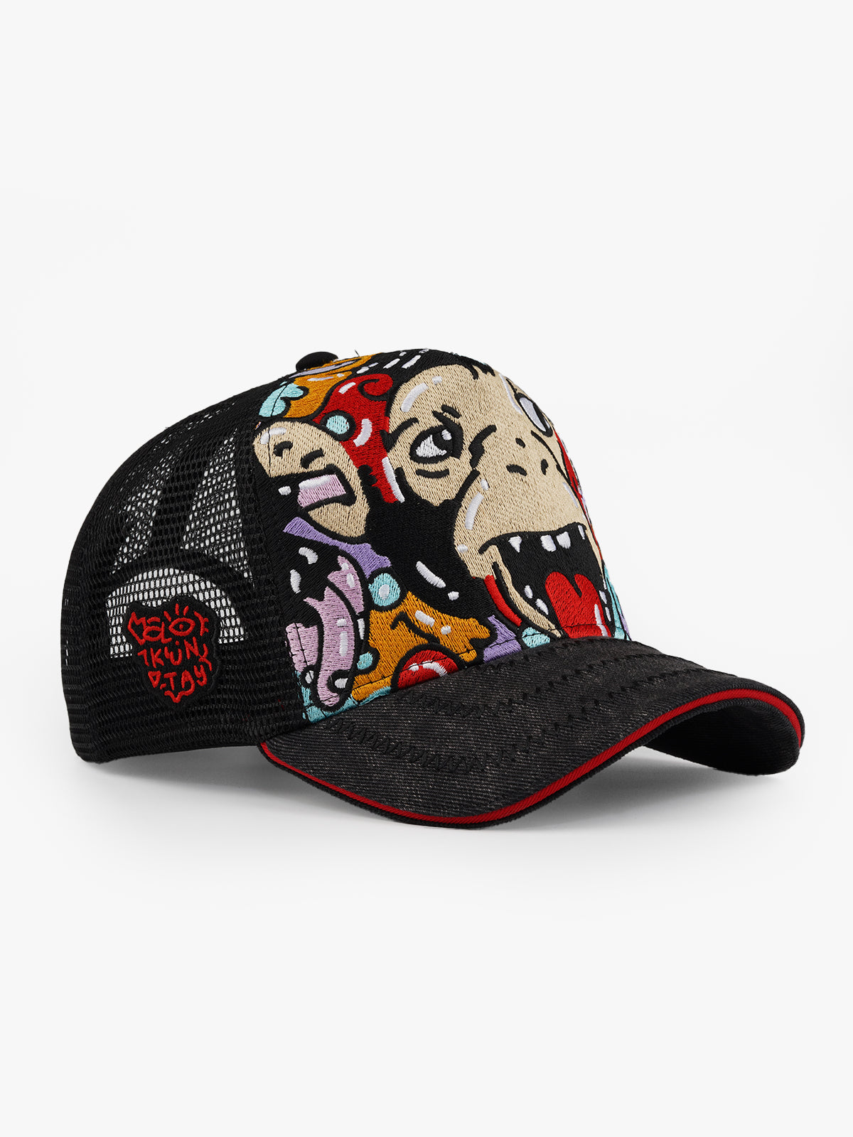 Trucker Şapka - Doodle - Siyah