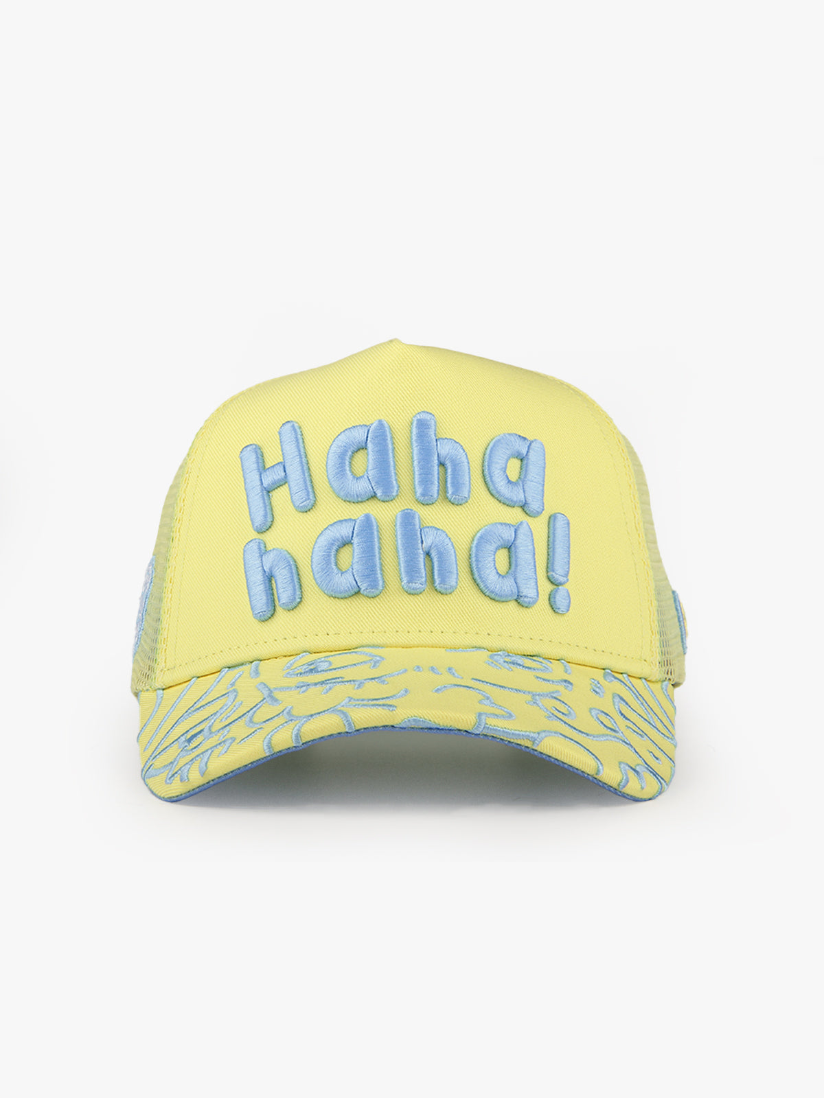 Trucker Şapka - Doodle - Mavi/Sarı