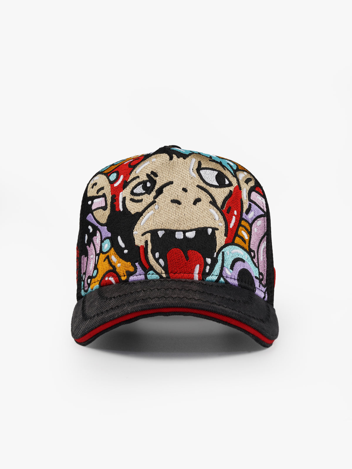 Trucker Şapka - Doodle - Siyah